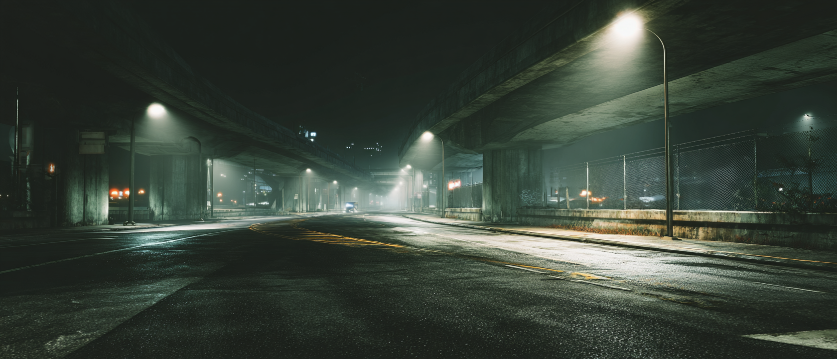 Blacktop Corridor environment